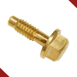 Brass cold forged screws